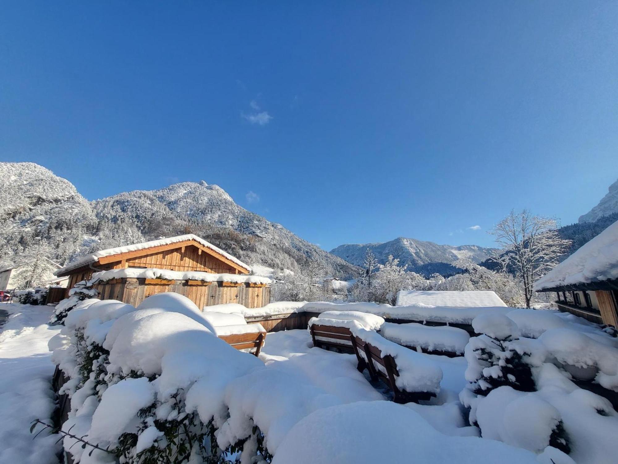 Nickis Bergcamp Appartement Schneizlreuth Buitenkant foto